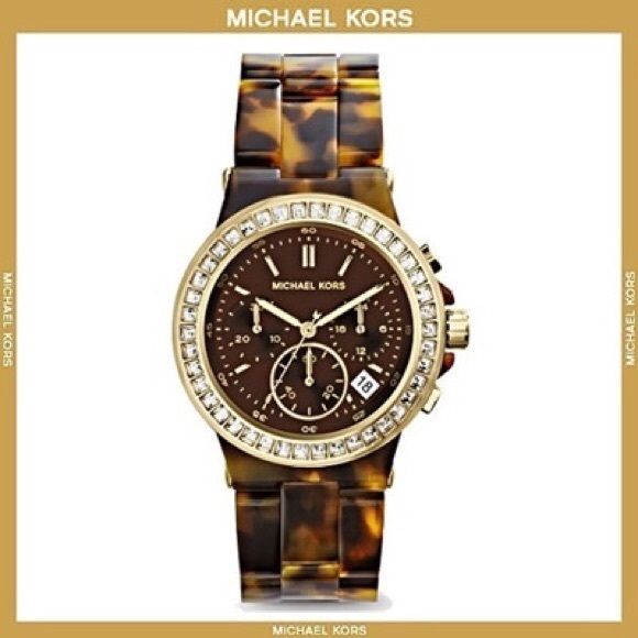 Michael Kors Accessories - Michael Kors Tortoise Watch